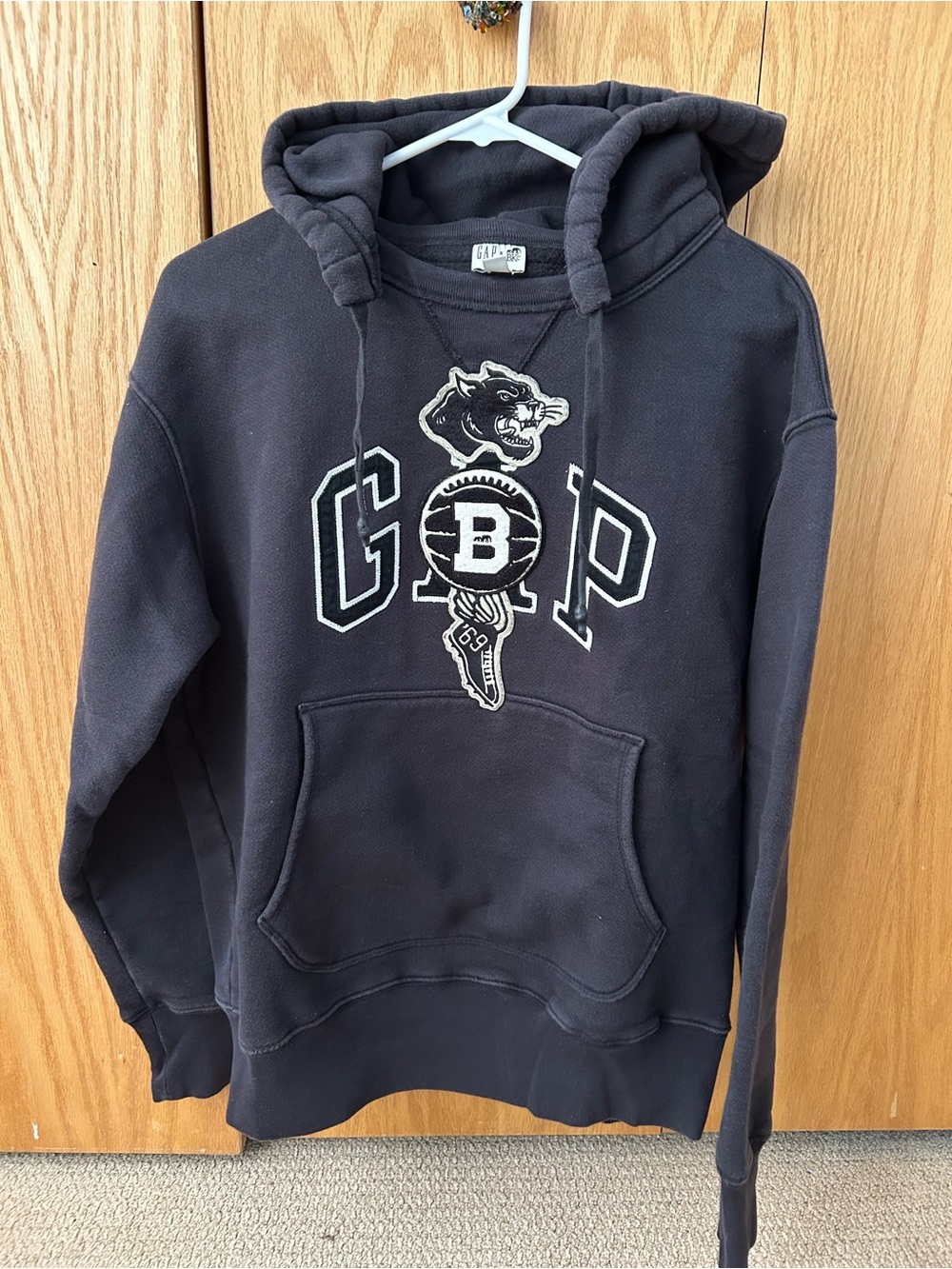 GAP Black The Brooklyn Circus Logo Hoodie. Designer style, fun and stylish.